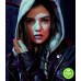 TELL ME A STORY DANIELLE CAMPBELL (KAYLA POWELL) BLACK LEATHER JACKET