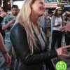 THE FOSTERS ANGELINE APPEL (ARI) BLACK LEATHER JACKET THE FOSTERS ANGELINE APPEL (ARI) BLACK LEATHER JACKET