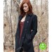 THE VAMPIRE DIARIES CASSIDY FREEMAN (SAGE) BLACK TRENCH COAT