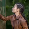 THE WALKING DEAD SEASON 9 ROSITA ESPINOSA LEATHER JACKET THE WALKING DEAD SEASON 9 ROSITA ESPINOSA LEATHER JACKET