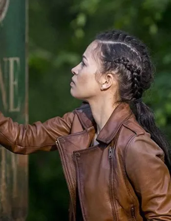 THE WALKING DEAD SEASON 9 ROSITA ESPINOSA LEATHER JACKET