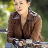 THE WALKING DEAD SEASON 9 ROSITA ESPINOSA LEATHER JACKET