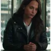 TOMB RAIDER ALICIA VIKANDER (LARA CROFT) LEATHER JACKET