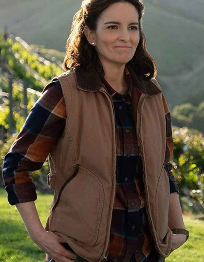 WINE COUNTRY TINA FEY (TAMMY) BROWN VEST WINE COUNTRY TINA FEY (TAMMY) BROWN VEST