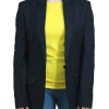 YOU ELIZABETH LAIL (GUINEVERE BECK) BLUE BLAZER COTTON COAT