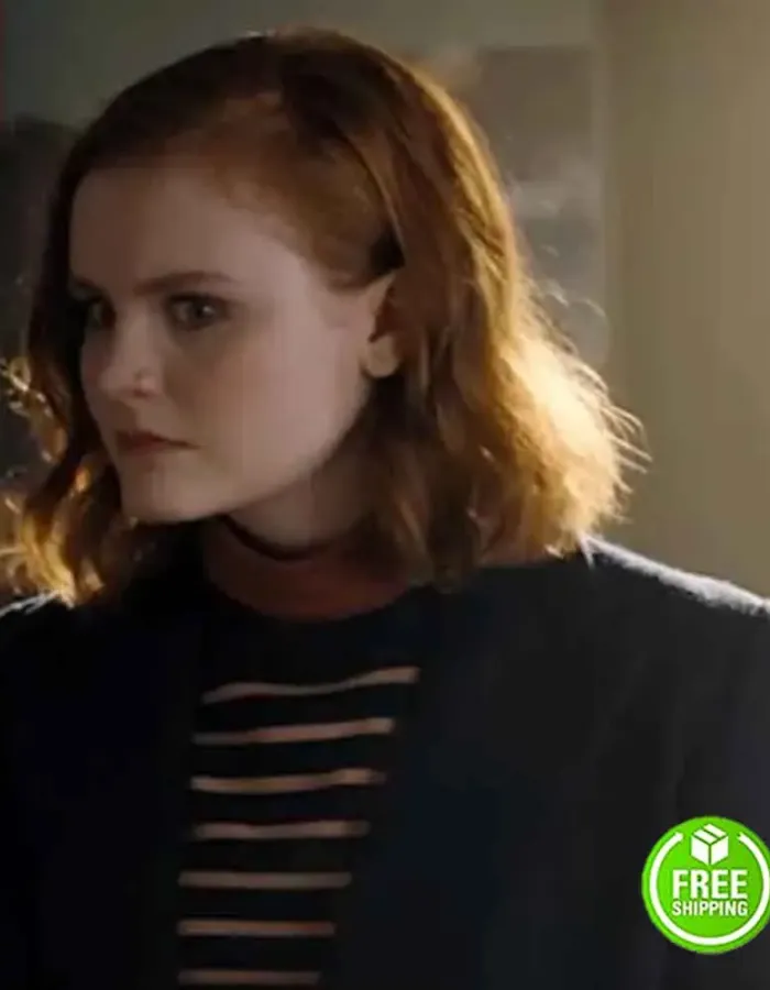 JUMANJI: THE NEXT LEVEL MORGAN TURNER (YOUNG MARTHA) BLACK COAT