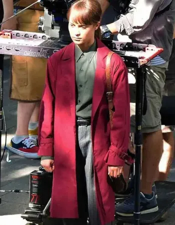 THE EARTHQUAKE BIRD ALICIA VIKANDER (LUCY FLY) RED COAT
