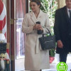 CHRISTMAS BY STARLIGHT KIMBERLEY SUSTAD (ANNIE PARK) WHITE TRENCH COAT