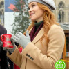CHRISTMAS IN VIENNA SARAH DREW (JESS WATERS) WOOL TRENCH COAT
