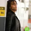 DEJA VU PAULA PATTON (CLAIRE KUCHEVER) BLACK BIKER LEATHER JACKET DEJA VU PAULA PATTON (CLAIRE KUCHEVER) BLACK BIKER LEATHER JACKET