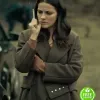 DARK DESIRE MAITE PERRONI (ALMA SOLARES) WOOL TRENCH COAT DARK DESIRE MAITE PERRONI (ALMA SOLARES) WOOL TRENCH COAT