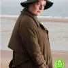 Vera Brenda Blethyn Vera Stanhope Brown Trench Coat