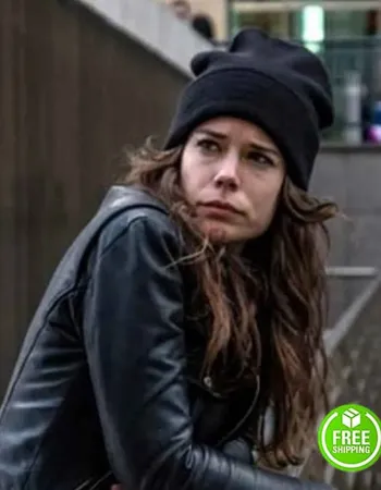 DEVILS LAIA COSTA (SOFIA FLORES) BLACK LEATHER JACKET DEVILS LAIA COSTA (SOFIA FLORES) BLACK LEATHER JACKET