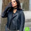 DOOM PATROL DIANE GUERRERO (CRAZY JANE) STUDDED BLACK LEATHER JACKET DOOM PATROL DIANE GUERRERO (CRAZY JANE) STUDDED BLACK LEATHER JACKET