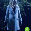 ARROW SEASON 6 EMILY BETT RICKARDS (FELICITY SMOAK) WHITE TRENCH WOOL COAT ARROW SEASON 6 EMILY BETT RICKARDS (FELICITY SMOAK) WHITE TRENCH WOOL COAT