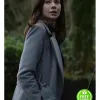 EVERY BREATH YOU TAKE MICHELLE MONAGHAN (GRACE) GREY WOOL COAT EVERY BREATH YOU TAKE MICHELLE MONAGHAN (GRACE) GREY WOOL COAT