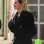 HAPPIEST SEASON KRISTEN STEWART (ABBY) BLACK WOOL COAT