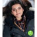 LET IT SNOW ISABELA MONER (JULIE) BLACK FUR HOODED COTTON JACKET