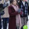 LOVE IN WINTERLAND ITALIA RICCI (ALLY) MAROON WOOL COAT LOVE IN WINTERLAND ITALIA RICCI (ALLY) MAROON WOOL COAT