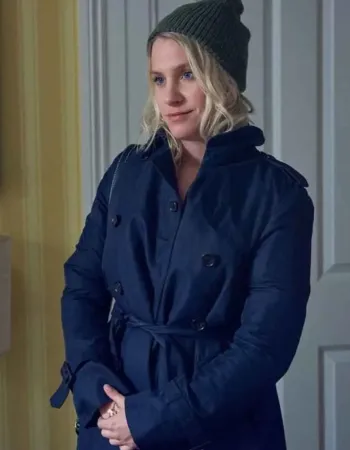 FLEABAG JENNY RAINSFORD (BOO) DARK BLUE COTTON JACKET
