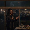 THE ROOKIE SEASON 2 SARAH SHAHI (JESSICA RUSSO) BLACK LEATHER BLAZER