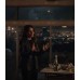 THE ROOKIE SEASON 2 SARAH SHAHI (JESSICA RUSSO) BLACK LEATHER BLAZER