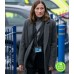 THE LINE OF DUTY SEASON 6 KELLY MACDONALD (JO DAVIDSON) GREY WOOL COAT