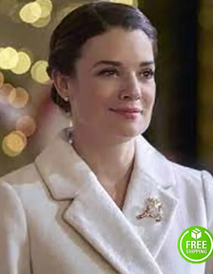 CHRISTMAS BY STARLIGHT KIMBERLEY SUSTAD (ANNIE PARK) WHITE TRENCH COAT CHRISTMAS BY STARLIGHT KIMBERLEY SUSTAD (ANNIE PARK) WHITE TRENCH COAT