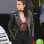 KOURTNEY KARDASHIAN BLACK LEATHER JACKET
