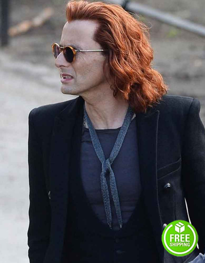 Good Omens David Tennant Crowley Coat