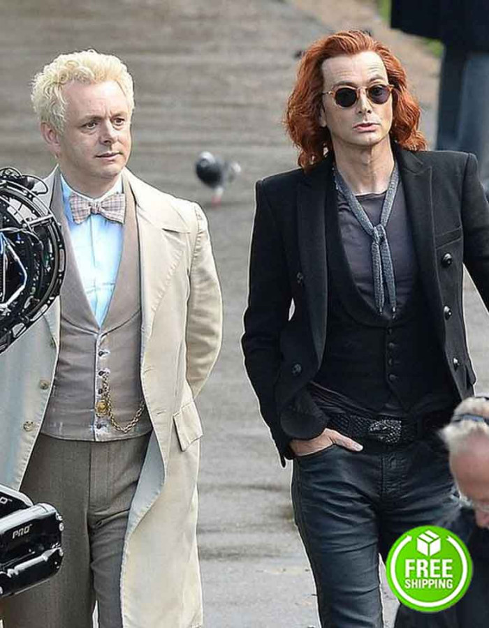 Good Omens David Tennant Crowley Coat