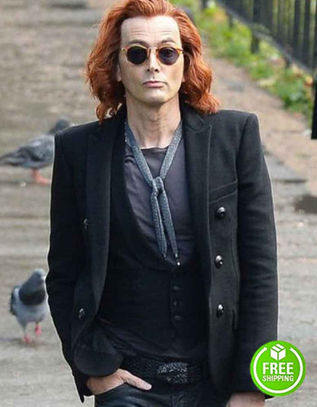 Good Omens David Tennant Crowley Coat