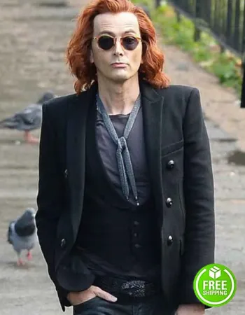 Good Omens David Tennant Crowley Coat