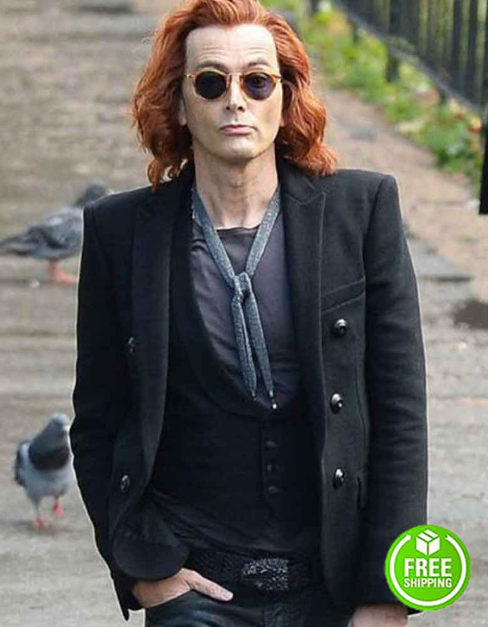 Good Omens David Tennant Crowley Coat