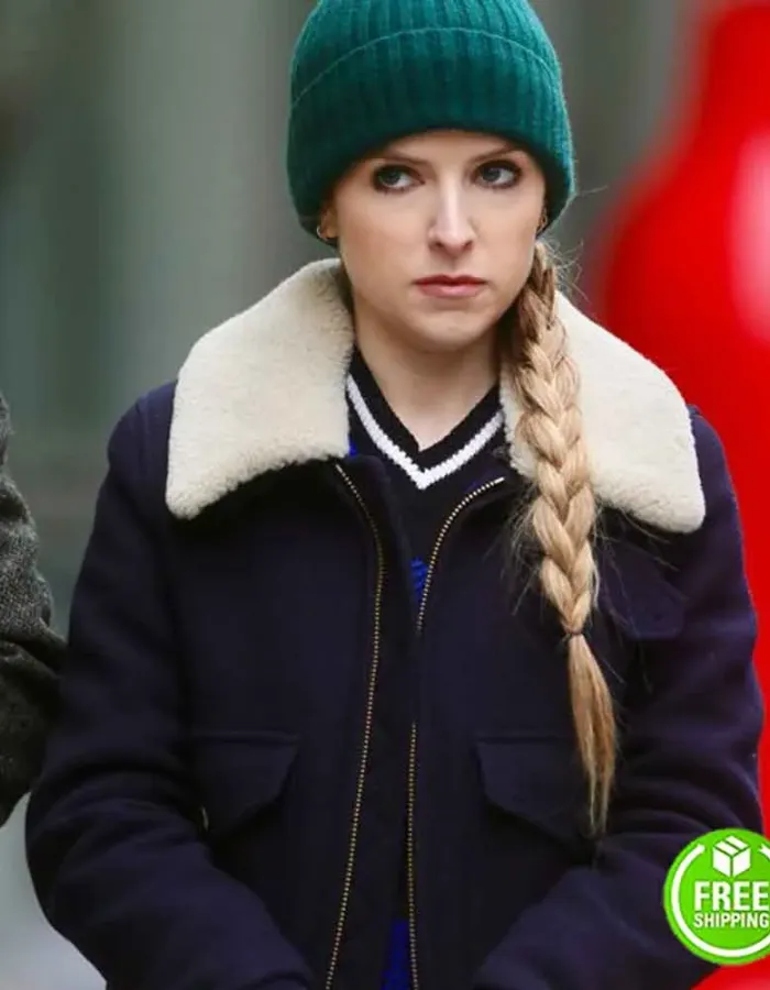 LOVE LIFE ANNA KENDRICK (DARBY) BLUE JACKET LOVE LIFE ANNA KENDRICK (DARBY) BLUE JACKET