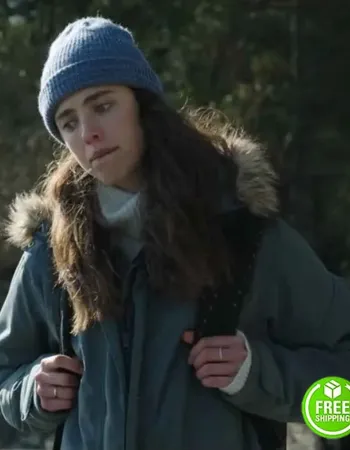 MAID MARGARET QUALLEY (ALEX) GREY FUR HOODED PARKA JACKET MAID MARGARET QUALLEY (ALEX) GREY FUR HOODED PARKA JACKET