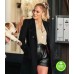 MARRY ME 2021 JENNIFER LOPEZ (KAT VALDEZ) BLACK WOOL COAT