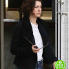 GEMINI MAN MARY ELIZABETH WINSTEAD (DANNY) FUR COLLAR BLACK JACKET 