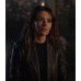 THE ROOKIE SEASON 2 SARAH SHAHI (JESSICA RUSSO) BLACK LEATHER BLAZER