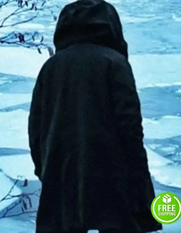 DEADWIND PIHLA VIITALA (SOFIA KARPPI) HOODED BLACK COTTON COAT DEADWIND PIHLA VIITALA (SOFIA KARPPI) HOODED BLACK COTTON COAT