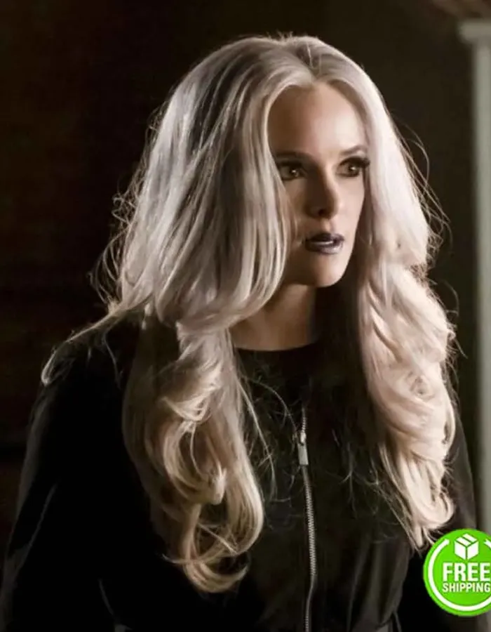 THE FLASH SEASON 5 DANIELLE PANABAKER (CAITLIN SNOW) BLACK KILLER FROST JACKET THE FLASH SEASON 5 DANIELLE PANABAKER (CAITLIN SNOW) BLACK KILLER FROST JACKET