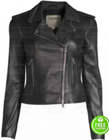 THE HIGH NOTE DAKOTA JOHNSON (MAGGIE SHERWOODE) BLACK LEATHER JACKET THE HIGH NOTE DAKOTA JOHNSON (MAGGIE SHERWOODE) BLACK LEATHER JACKET