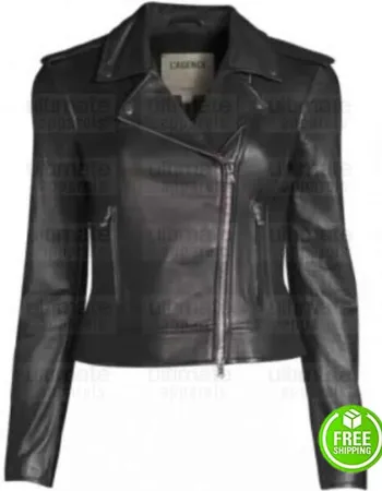 THE HIGH NOTE DAKOTA JOHNSON (MAGGIE SHERWOODE) BLACK LEATHER JACKET THE HIGH NOTE DAKOTA JOHNSON (MAGGIE SHERWOODE) BLACK LEATHER JACKET