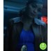 THE UMBRELLA ACADEMY ASHLEY MADEKWE (DETECTIVE EUDORA PATCH) BROWN LEATHER JACKET