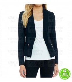 WOMEN DESIGNER NAVY BLUE BLAZER WOMEN DESIGNER NAVY BLUE BLAZER