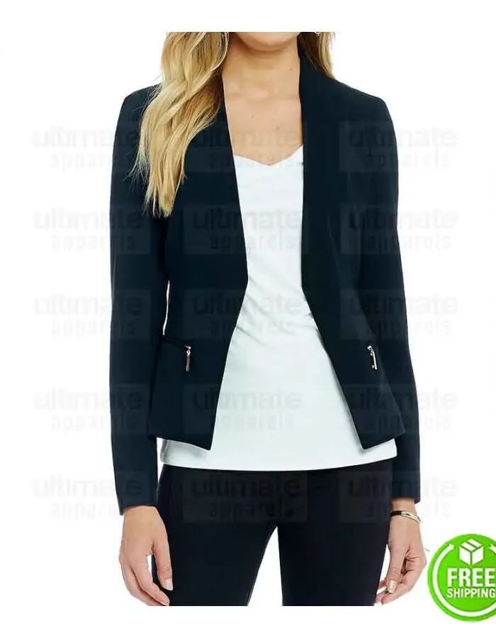 WOMEN DESIGNER NAVY BLUE BLAZER WOMEN DESIGNER NAVY BLUE BLAZER