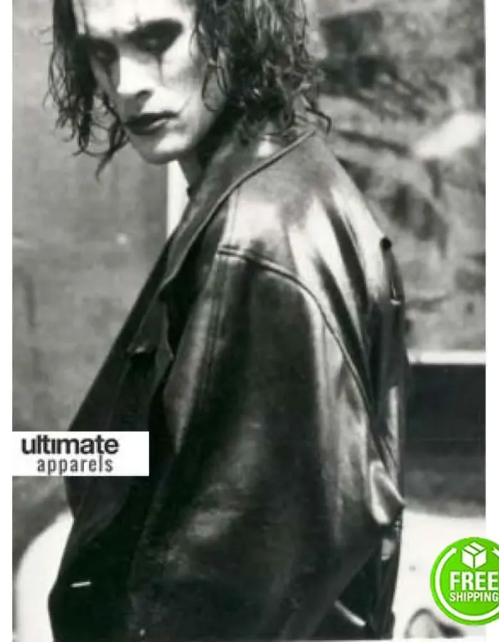 The Crow Eric Draven Brandon Lee Black Trench Coat