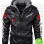 CYBERPUNK 2077 SAMURAI BLACK LEATHER JACKET WITH HOOD