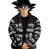 Dragon Ball Z Goku Drip Puffer Jacket Dragon Ball Z Goku Drip Puffer Jacket