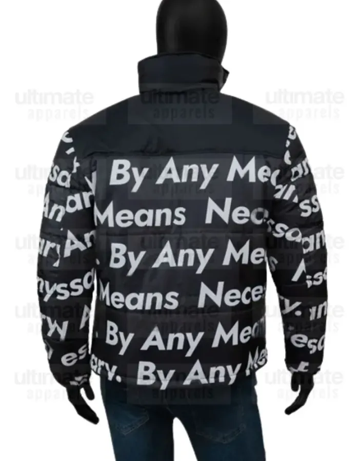 Dragon Ball Z Goku Drip Puffer Jacket